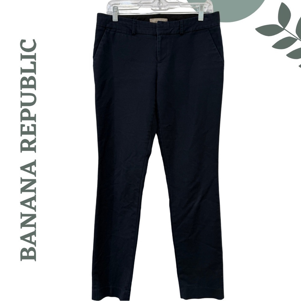 Banana Republic Ryan Fit Black Pants – Size 6R